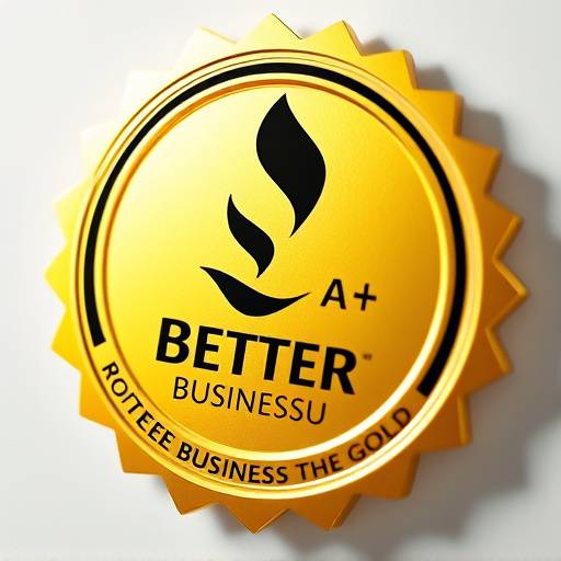 Better Business Bureau A+ rating badge